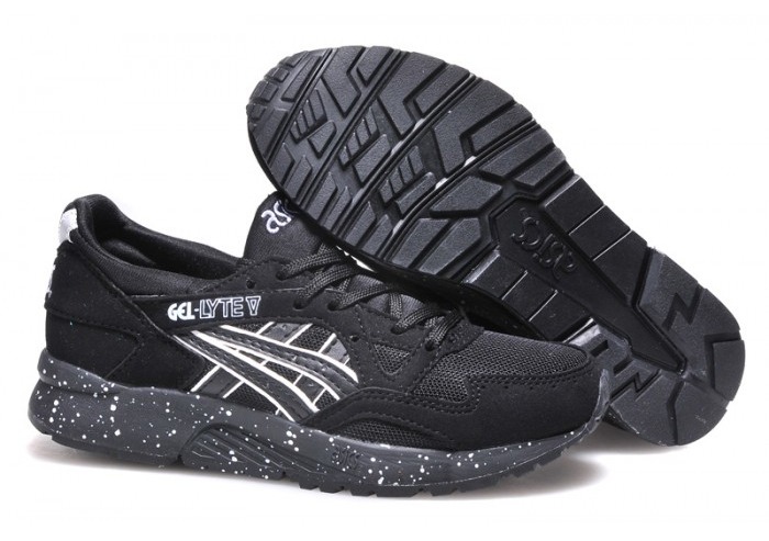 Asics gel lyte v black/black best sale